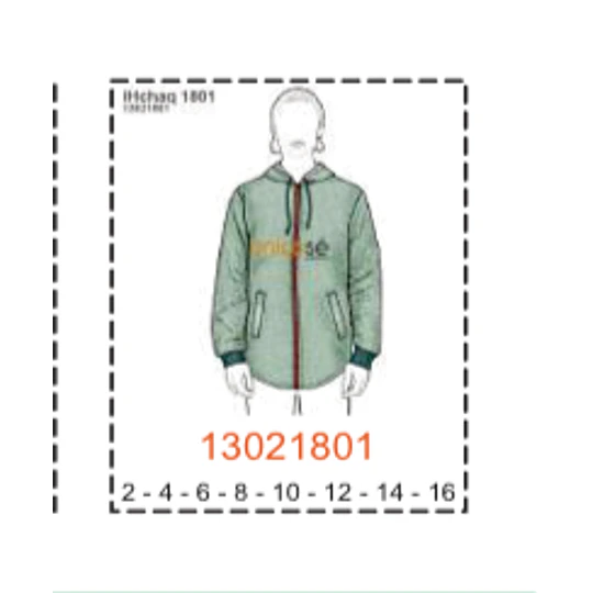 MOLDE CHAQUETAS NIÑO 1