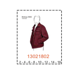 MOLDE CHAQUETAS NIÑO 2