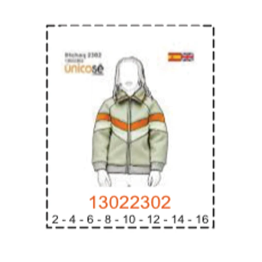 MOLDE CHAQUETAS NIÑO 2