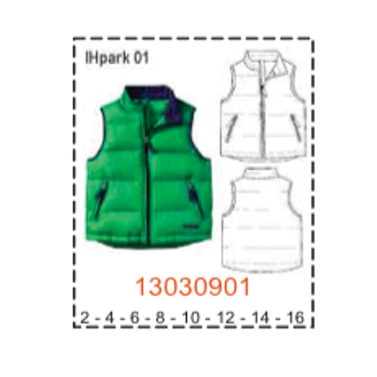 MOLDE PARKAS NIÑO