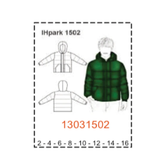 MOLDE PARKAS NIÑO