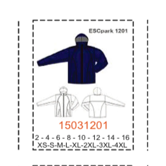 MOLDE PARKAS NIÑO