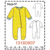 MOLDE PIJAMAS NIÑO 