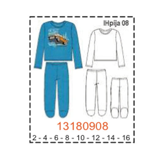 MOLDE PIJAMAS NIÑO 