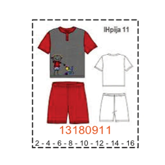 MOLDE PIJAMAS NIÑO 
