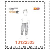 MOLDE PANTALONES NIÑO 2