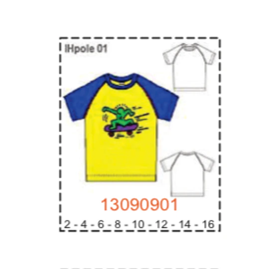 MOLDE POLERAS NIÑO - 1