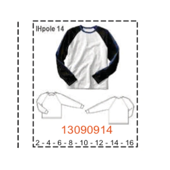 MOLDE POLERAS NIÑO - 1