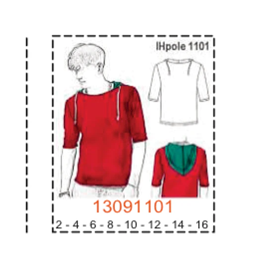 MOLDE POLERAS NIÑO - 1