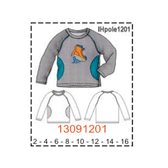 MOLDE POLERAS NIÑO - 1
