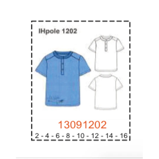 MOLDE POLERAS NIÑO - 1