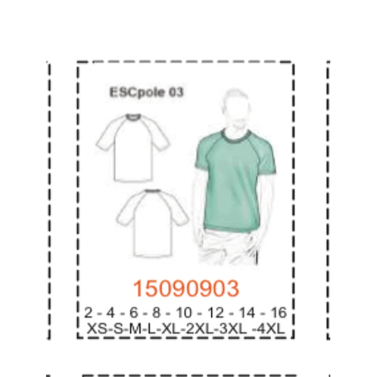 MOLDE POLERAS NIÑO - 2