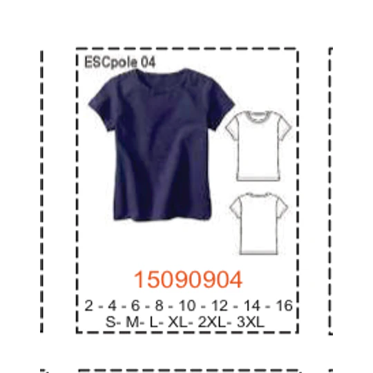 MOLDE POLERAS NIÑO - 2