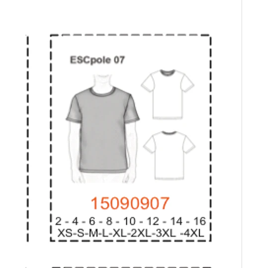 MOLDE POLERAS NIÑO - 2