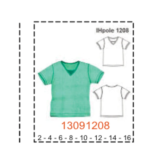 MOLDE POLERAS NIÑO - 1