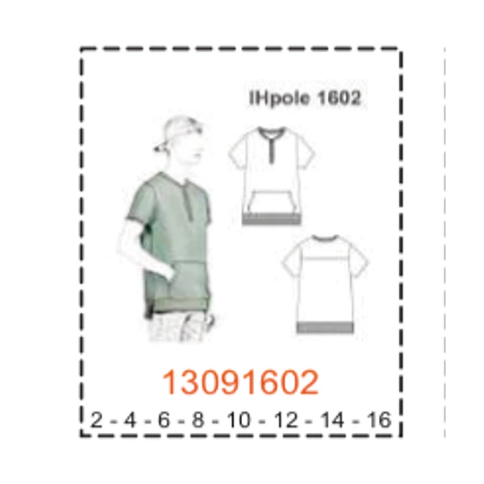 MOLDE POLERAS NIÑO - 2
