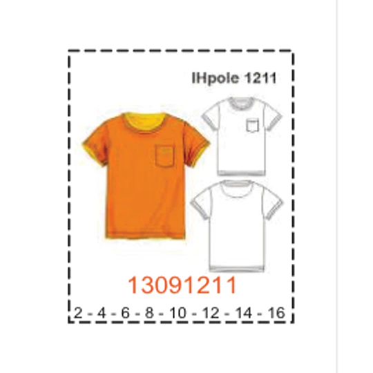 MOLDE POLERAS NIÑO - 1