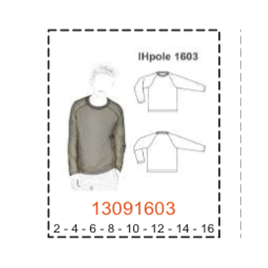 MOLDE POLERAS NIÑO - 2