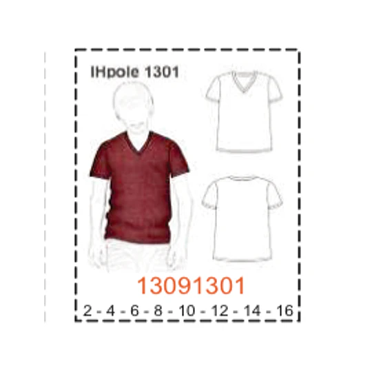 MOLDE POLERAS NIÑO - 1