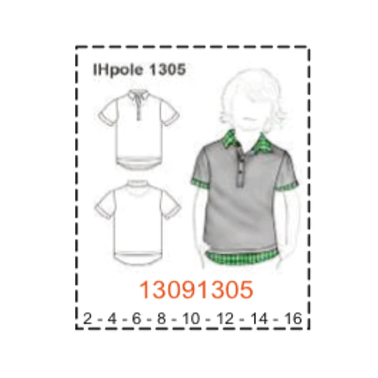 MOLDE POLERAS NIÑO - 1