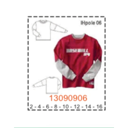 MOLDE POLERAS NIÑO - 2