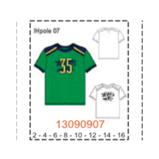 MOLDE POLERAS NIÑO - 2