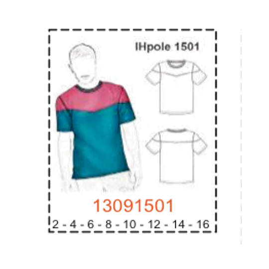MOLDE POLERAS NIÑO - 1