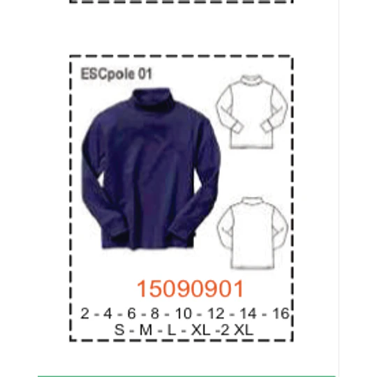 MOLDE POLERAS NIÑO - 1