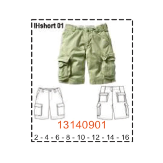 MOLDE SHORTS NIÑO