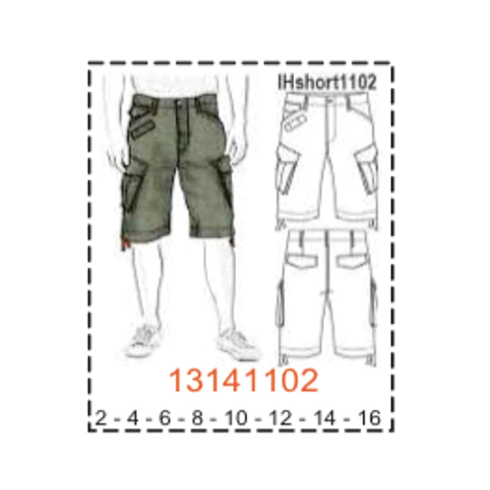MOLDE SHORTS NIÑO