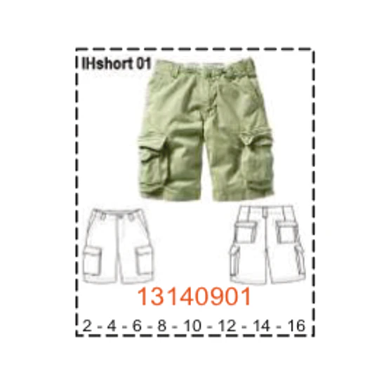 MOLDE SHORTS NIÑO