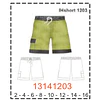 MOLDE SHORTS NIÑO