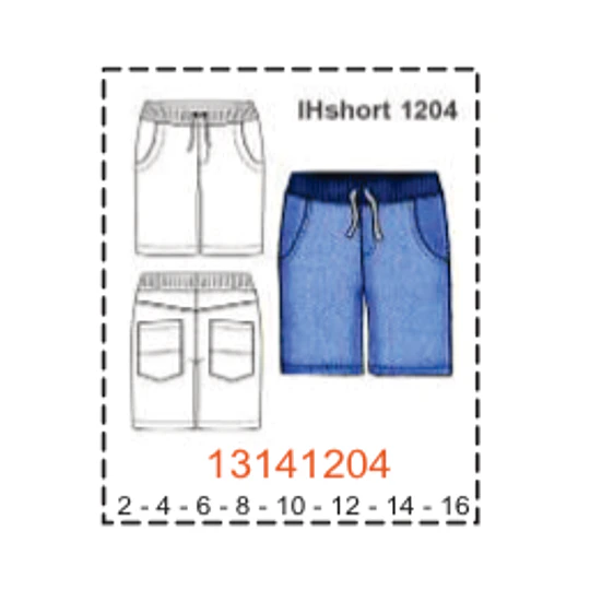 MOLDE SHORTS NIÑO