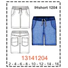 MOLDE SHORTS NIÑO