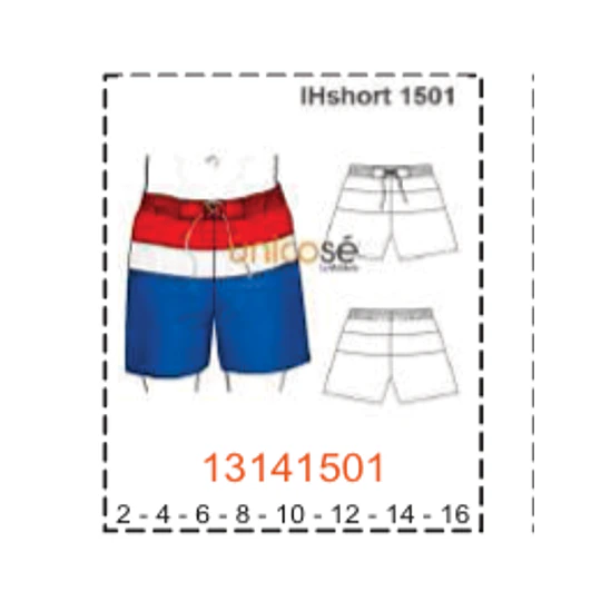 MOLDE SHORTS NIÑO