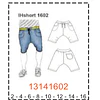 MOLDE SHORTS NIÑO