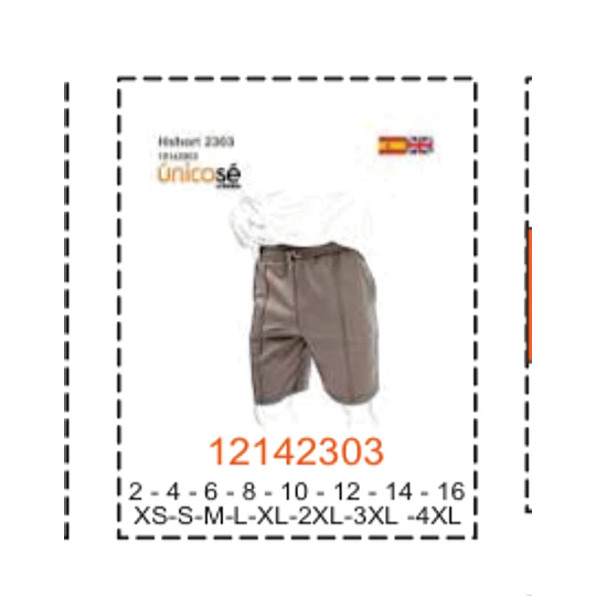 MOLDE SHORTS NIÑO