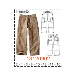 MOLDE PANTALONES NIÑO - 1