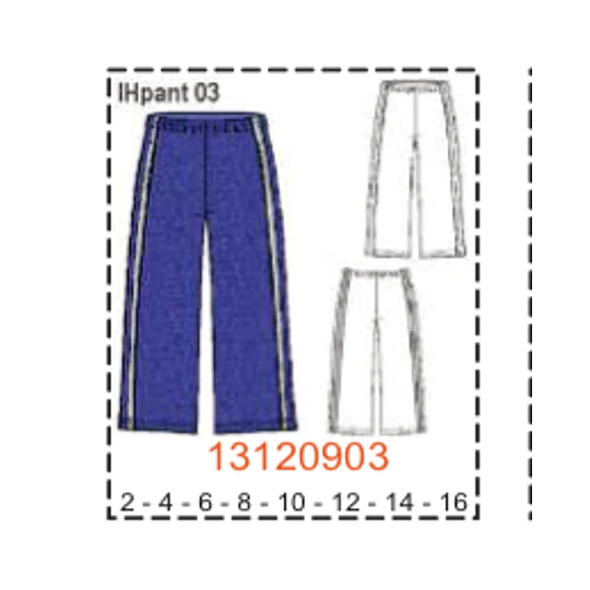 MOLDE PANTALONES NIÑO - 1