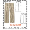 MOLDE PANTALONES NIÑO - 1