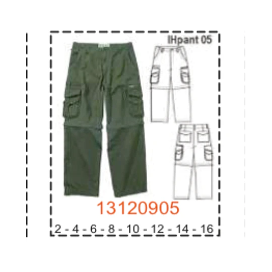 MOLDE PANTALONES NIÑO - 1