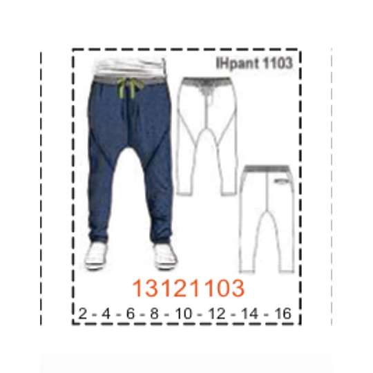 MOLDE PANTALONES NIÑO - 1