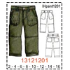 MOLDE PANTALONES NIÑO - 1
