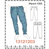 MOLDE PANTALONES NIÑO - 1