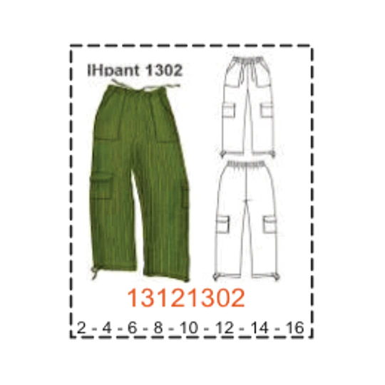 MOLDE PANTALONES NIÑO - 1