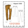 MOLDE PANTALONES NIÑO - 1