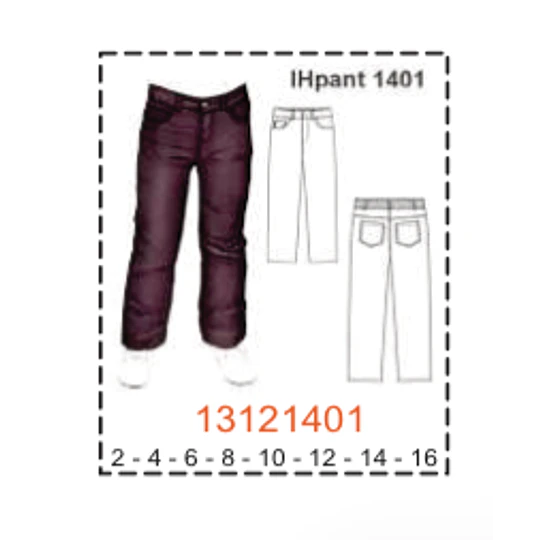 MOLDE PANTALONES NIÑO - 1