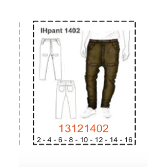 MOLDE PANTALONES NIÑO - 1