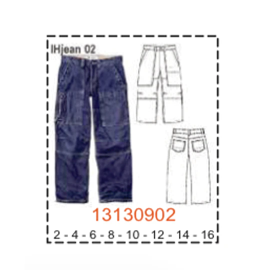 MOLDE PANTALONES NIÑO - 1