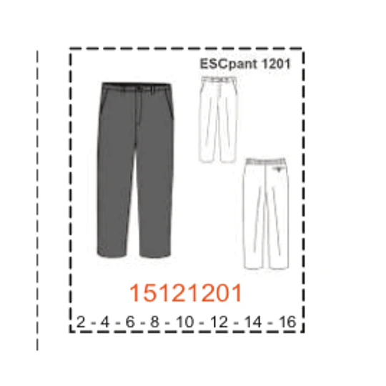 MOLDE PANTALONES NIÑO - 1